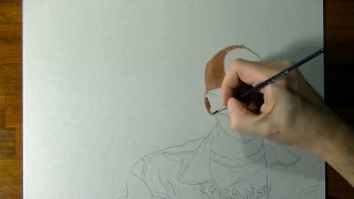1 Million Subs Special - Self-Portrait 3D Drawing-vr