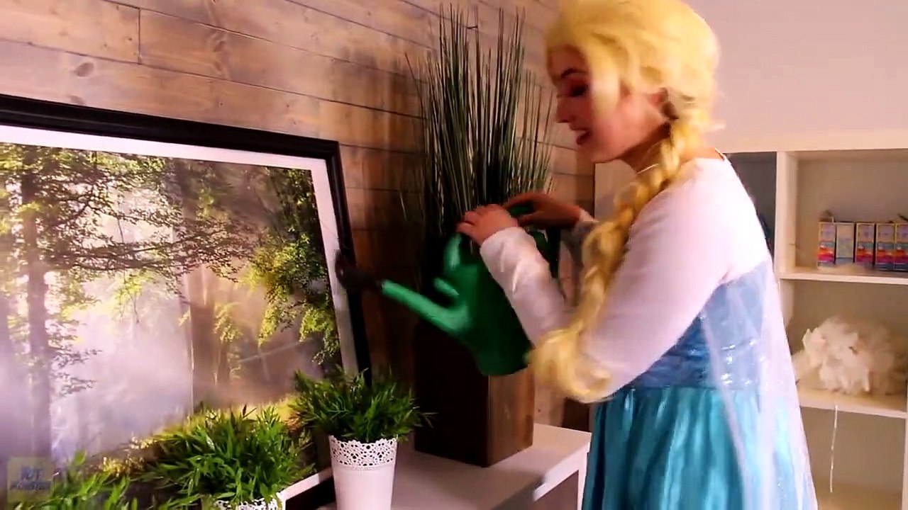 Evil Elsa KIDNAPS SANTA CLAUS! w_ Spiderman Frozen Elsa & Anna Superman Witch! Superhero Fun  -)-01glWAc