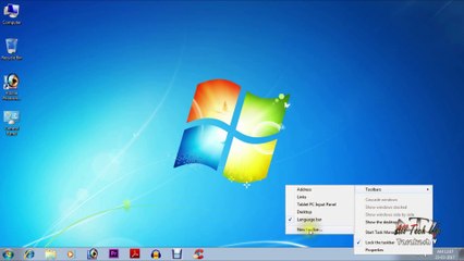 How to Create Custom Toolbar With Our Name in Windows