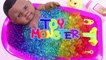 Baby Doll Orbeez Bath Time Nursery Rhymes Finger Song DIY How To Make Colors Slime Heel-h1FqsW