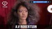 London Fashion Week Fall/WItner 2017-18 - A.V Robertson Make Up | FashionTV