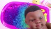 Baby Doll Orbeez Bath Time Nursery Rhymes Finger Song DIY How To Make Colors Slime Heel-h1FqsWYG1