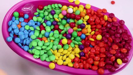 Learn Colors Crying Baby Doll Bath Time With M&Ms Chocolate Nursery Rhymes Finger Song-NT6G9hF5n