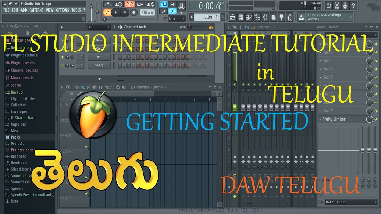 FL Studio 12 Tutorial For Intermediate #2 | Telugu Tutorial | DAW Telugu