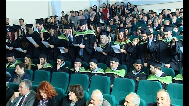 Απονομή πτυχίων στη σχολή Θετικών Επιστημών στη Λαμία