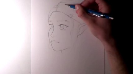 Let's Draw PRINCESS ZELDA from THE LEGEND OF ZELDA - BREATH OF THE WILD - FAN ART FRIDAY-U1TQy