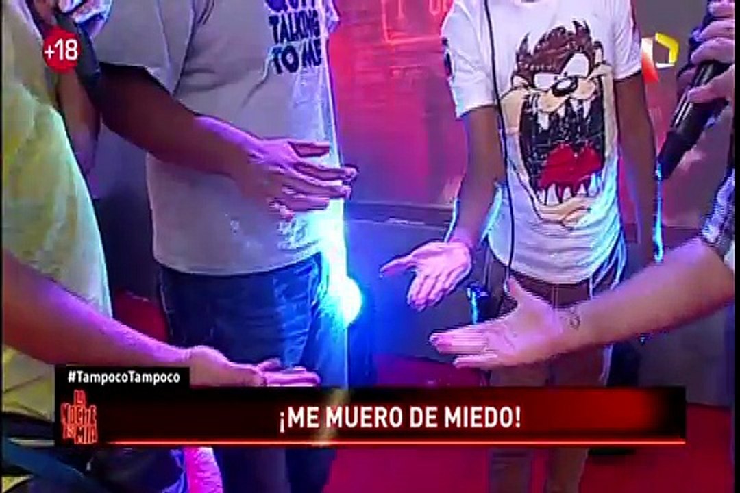 “Claqueta” venció sus miedos y se lanzó hacia un abismo