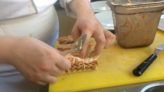 Avec un futur chef dans les cuisines de Chaptal