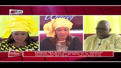 REPLAY - WAREEF avec Eva Tra -THEME : ENFANTS NES AVEC MALFORMATION ET HANDICAP - 06 Avril 2017