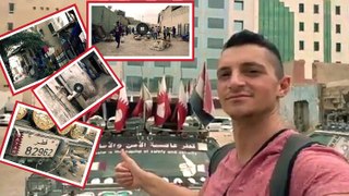 سائح ايطالي يتجول في شوارع الدوحة في قطر ويفضح اغني دولة عربية دوله تميم