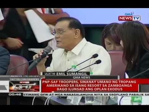 SAF troopers, sinanay umano ng tropang Amerikano, bago ilunsad ang Oplan Exodus