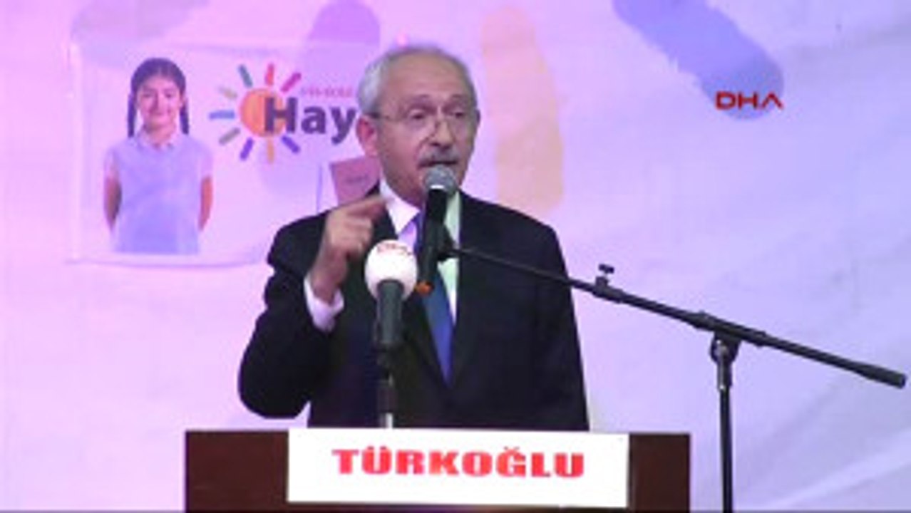 Kahramanmaraş CHP Lideri Kılıçdaroğlu Türkoğlu Ilçesinde Çiftçiler Ile Buluştu