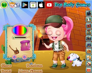 Baby Hazel Archaeologist Dressup
