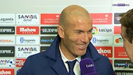تصريح زيدان بعد نهاية مباراة ريال مدريد وليغانيس HD