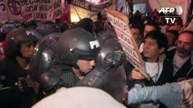 Huelga en Argentina: Incidentes entre policía y manifestantes