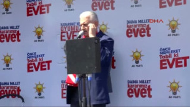 Kilis- Başbakan Binali Yıldırım Kilis'te Konuştu -5