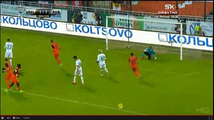 Jonathas Miss Penalty - FK Ural vs Rubin Kazan  1-1  06.04.2017 (HD)