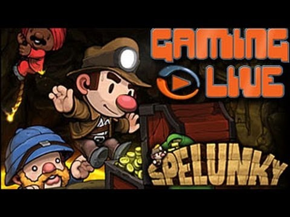 GAMING LIVE Xbox 360 - Spelunky - 1/2 : Le mode coop - Jeuxvideo.com