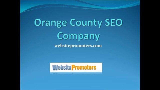 Orange County SEO Company - websitepromoters.com