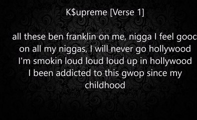 K$upreme x Lil Yachty - Ten Deep (Lyrics)