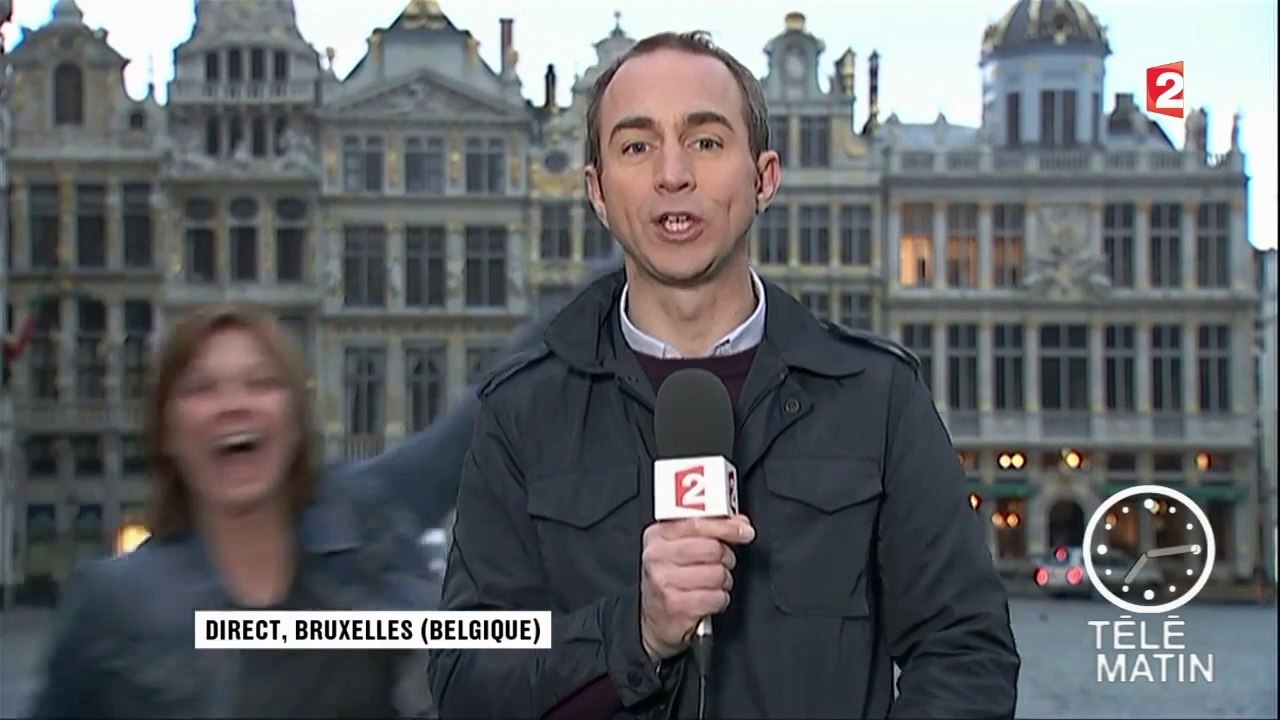 Scène cocasse dans un direct de France 2