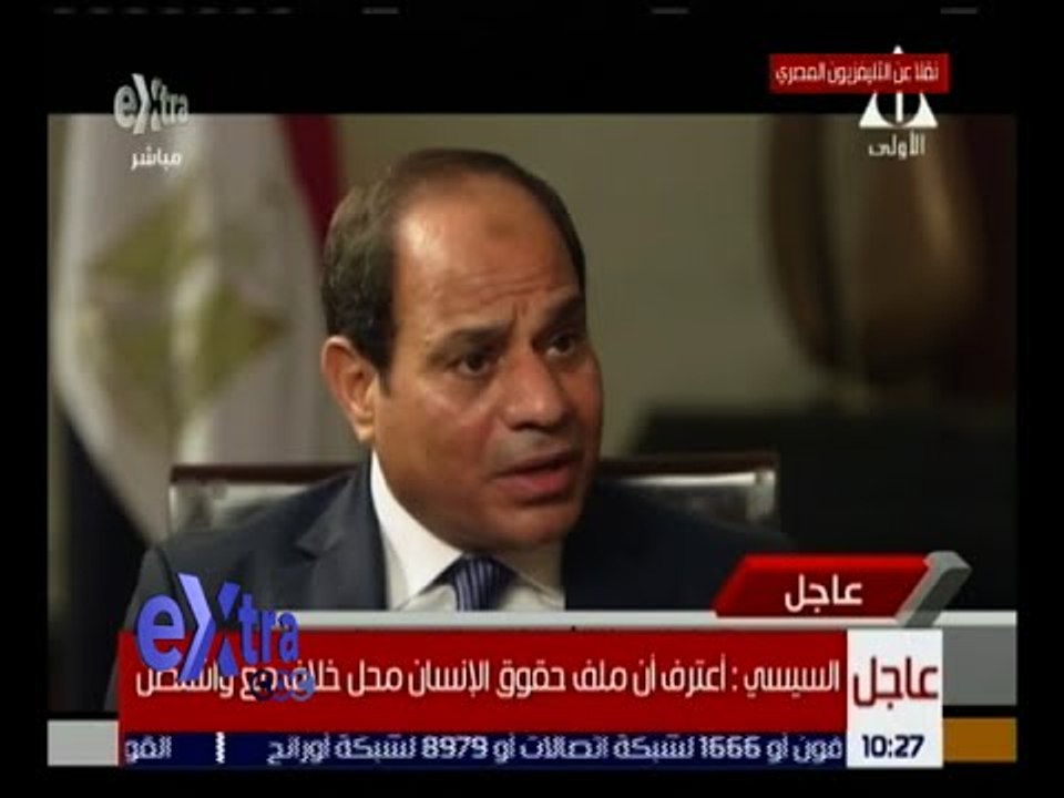 غرفة الأخبار | السيسي: مصر دخلت حربأ شرسة ضد الإرهاب