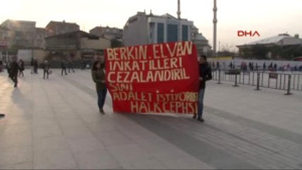 Adliye Önünde Pankart Açan Gruba Polis Müdhalesi 4 Gözaltı