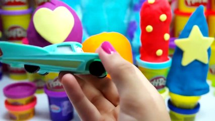Surprise eggs Spong rbie Peppa Pig Surprise eggs Play Doh Cars 2 Frozen toys-KLkTQJ