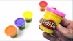 Learn colors _ cologetable surprise play doh shapes