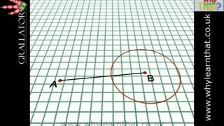How to draw a tangent to a circle from a point-W