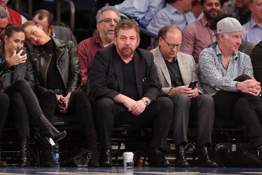 Knicks owner James Dolan curses at fan