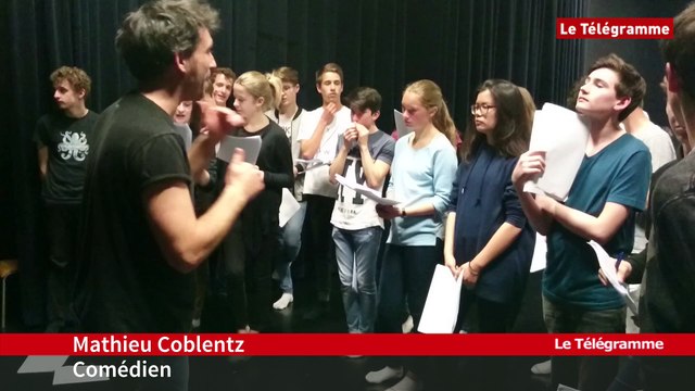Quimper. Les collégiens jouent avec la musicalité de la langue de Dostoïevski