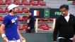 Coupe Davis 2017 - FRA-GBR - Yannick Noah : "Non, on ne part pas favoris face aux Britanniques"