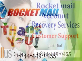 RocketMail Technical Support 1-844-449-0455 Helpline Number