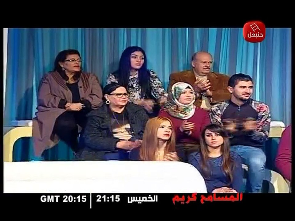 نرمين صفر تبكي اثر حضورها في برنامج "المسامح كريم" !