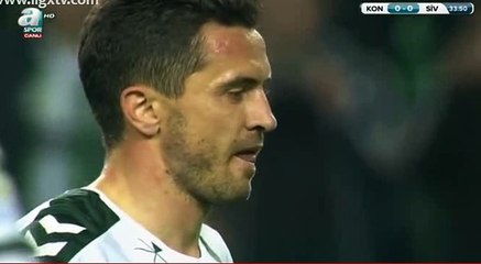 Rangelov D. (Penalty) Goal - Konyaspor	1-0	Sivasspor 06.04.2017