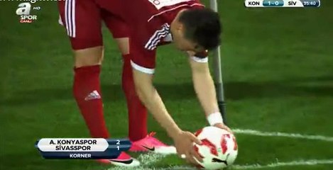 Ergin Keles Goal HD - Konyaspor	1-1	Sivasspor 06.04.2017