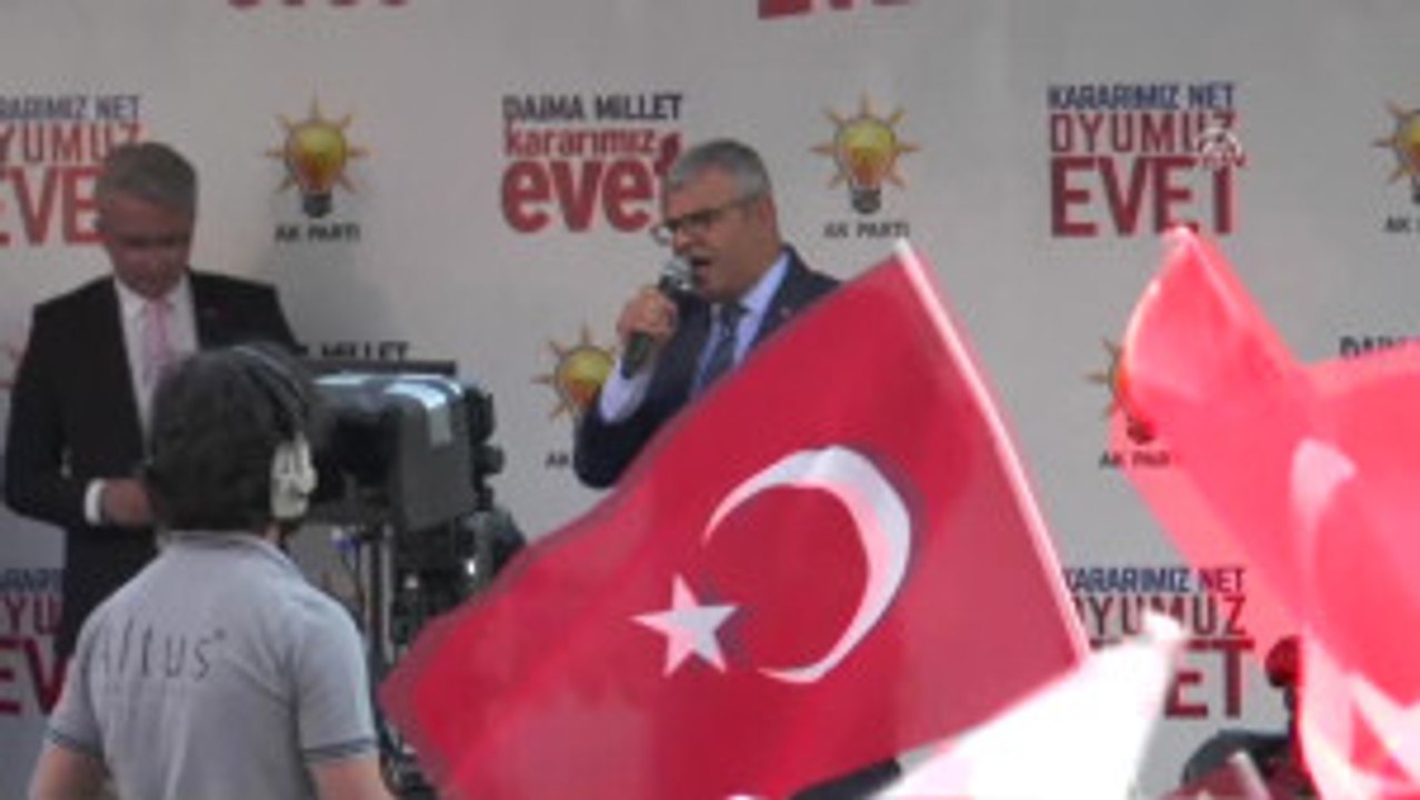 AK Parti Mitingi - Başbakan Yardımcısı Kaynak