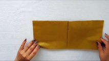 Swan Napkin Folding - How to Make a Swan Napkin - Easy Tutorial-4