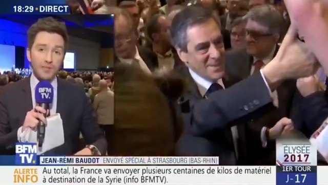 François Fillon se fait enfariner