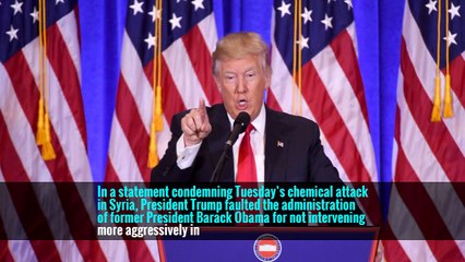 Fact Check: Trump, Faulting Obama on Syria, Contradicts Himself -