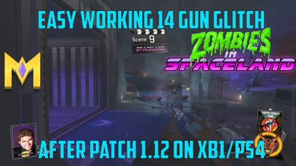 Video herunterladen: Zombies In Spaceland Glitches - WORKING 14 Gun Glitch AFTER Patch 1.12 - 14 Gun Glitch AFTER Patch 1.12