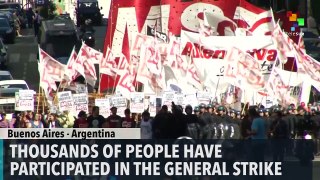 General Strike Against Macri's Argentina