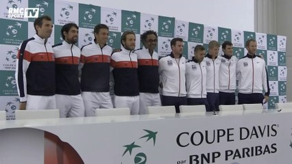 Coupe Davis – Les Français prêts à affronter la Grande-Bretagne
