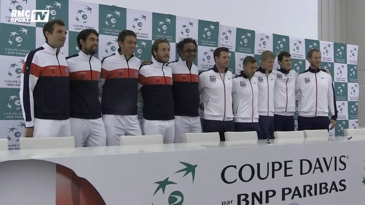 Coupe Davis – Les Français prêts à affronter la Grande-Bretagne
