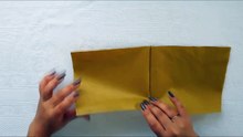 Swan Napkin Folding - How to Make a Swan Napkin - Easy Tutorial-4v7h5