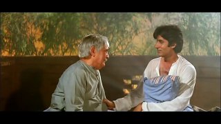 Hindi Film - Namak Halaal - Drama Scene - Amitabh Bachchan - Om Prakash - Jawan Daddu Buddha Arjun http://BestDramaTv.Net