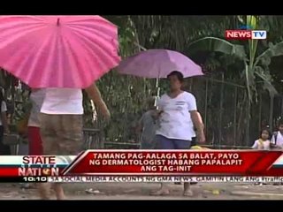 SONA: PAGASA: Unti-unti nang umiinit ang panahon pero 'di pa opisyal na pumapasok ang tag-init