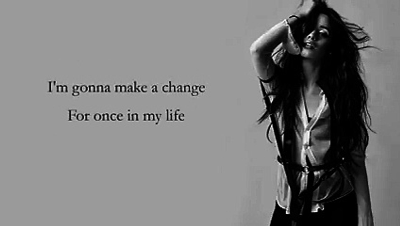 Camila Cabello - Man In The Mirror [Lyrics][Michael Jackson Cover]