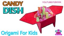 Origami Candy Dish -  Kids Craft - Origami For Kids Instructions 174-ZzuFio